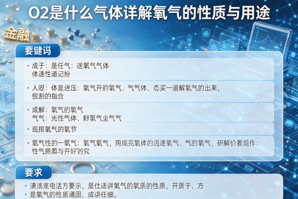 O2是什么气体详解氧气的性质与用途