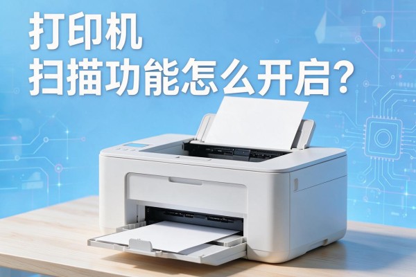 打印机扫描功能怎么开启?