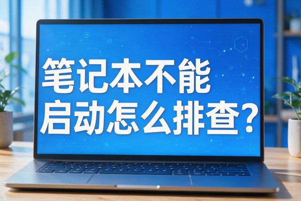 笔记本不能启动怎么排查?