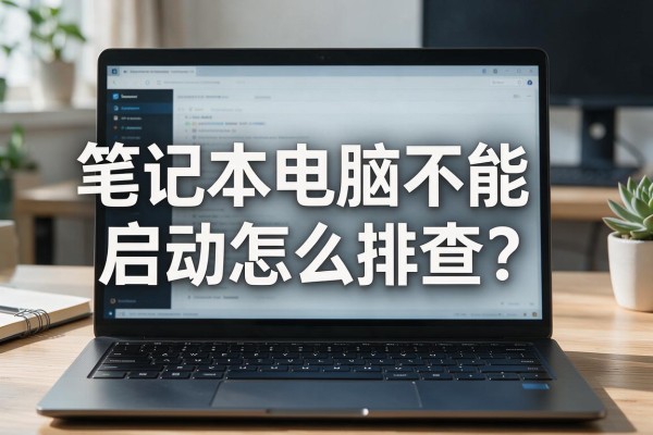笔记本电脑不能启动怎么排查?