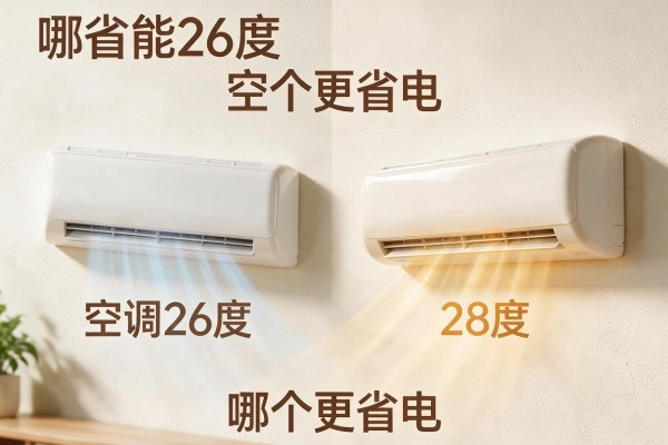 空调26度和28度,哪个更省电