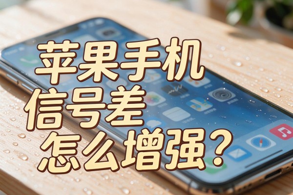 苹果手机信号差怎么增强？