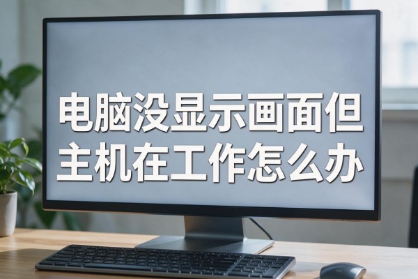 电脑没显示画面但主机在工作怎么办