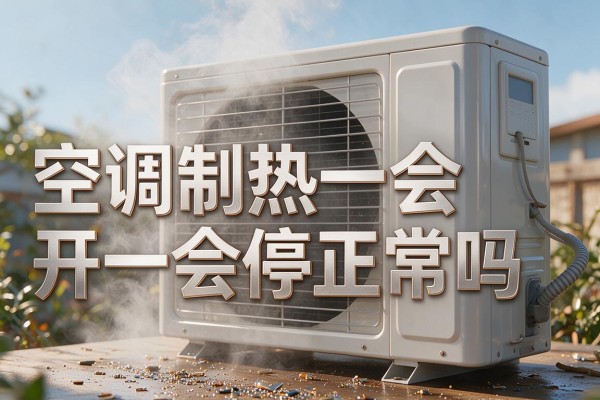 空调制热一会开一会停正常吗