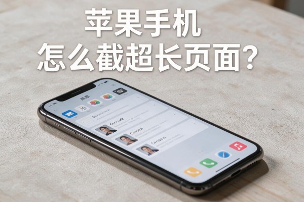 苹果手机怎么截超长页面?