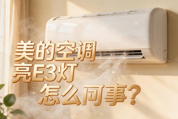 美的空调亮E3灯怎么回事?