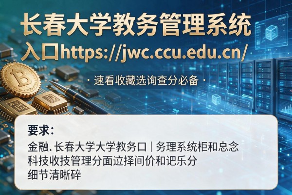 长春大学教务管理系统入口https://jwc.ccu.edu.cn/ 速看收藏选课查分必备