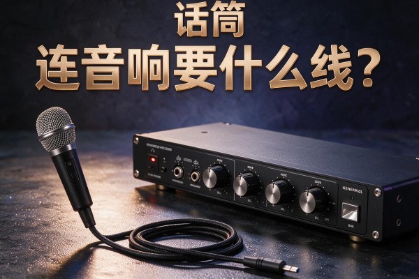 话筒连音响要什么线？
