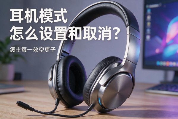 耳机模式怎么设置和取消?
