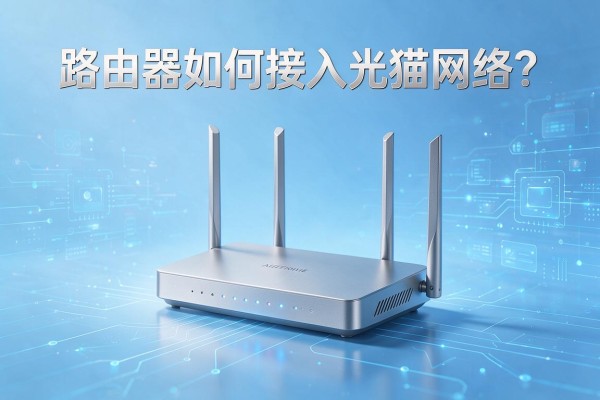 路由器如何接入光猫网络?