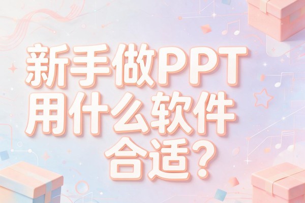 新手做PPT用什么软件合适？
