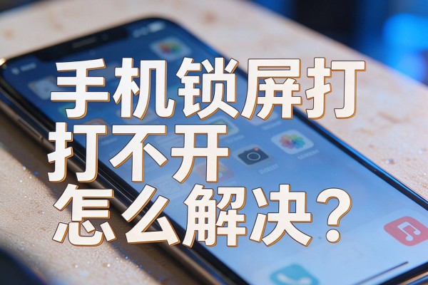 手机锁屏打不开怎么解决?