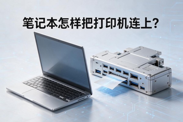 笔记本怎样把打印机连上?