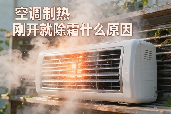 空调制热刚开就除霜什么原因