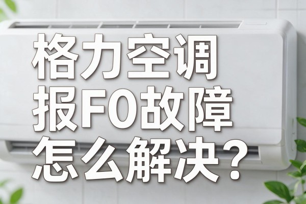 格力空调报F0故障怎么解决?