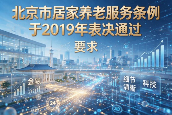 北京市居家养老服务条例于2019年表决通过