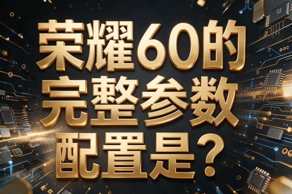 荣耀60的完整参数配置是?