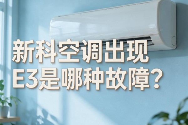 新科空调出现E3是哪种故障?