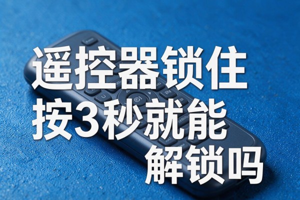 遥控器锁住按3秒就能解锁吗