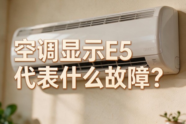 空调显示E5代表什么故障?