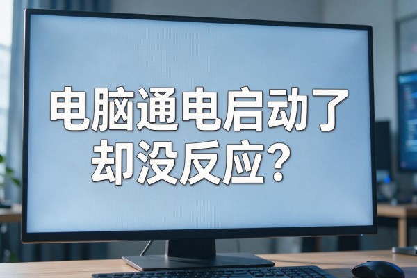 电脑通电启动了屏幕却没反应？