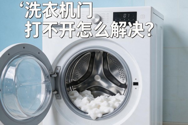 洗衣机门打不开怎么解决?