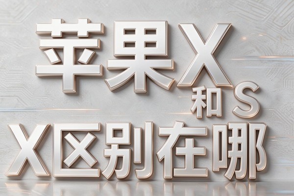 苹果X和XS区别在哪