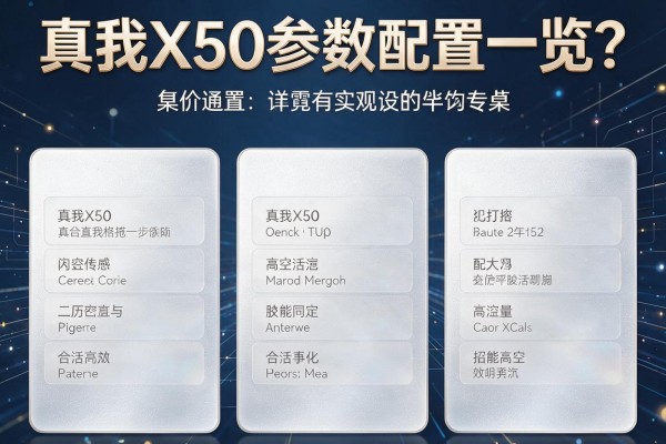 真我X50参数配置一览？