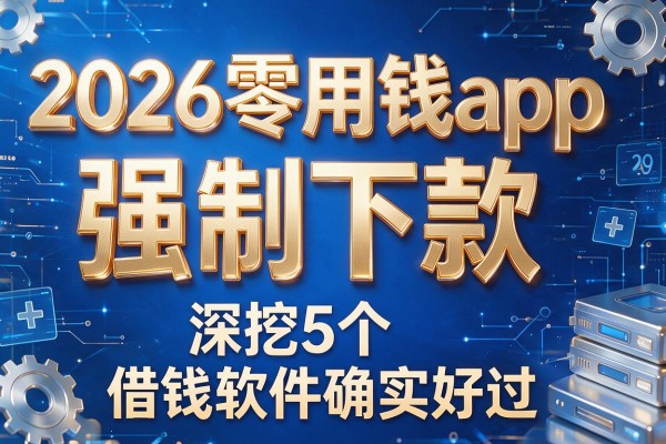 2026零用钱app强制下款,深挖5个借钱软件确实好过