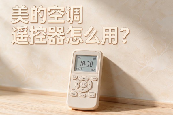 美的空调遥控器怎么用？