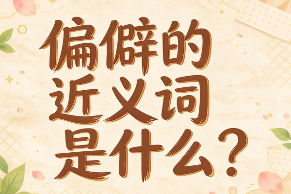 偏僻的近义词是什么?这几个偏僻的近义词你未必都知道