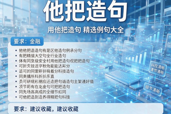 他把造句,用他把造句精选例句大全建议收藏