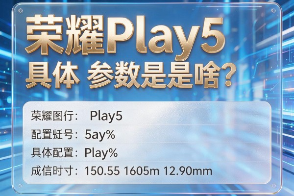 荣耀Play5具体配置参数是啥?