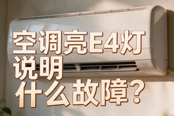 空调亮E4灯说明什么故障?