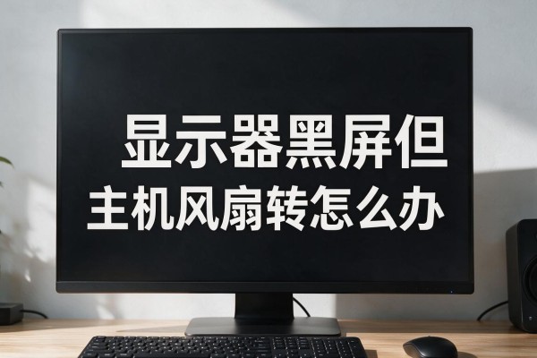显示器黑屏但主机风扇转怎么办
