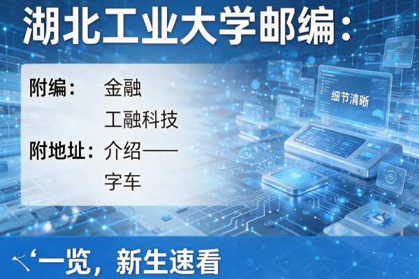 湖北工业大学邮编 附地址和介绍一览 新生速看建议收藏