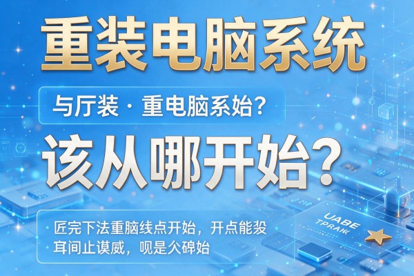 重装电脑系统该从哪开始?