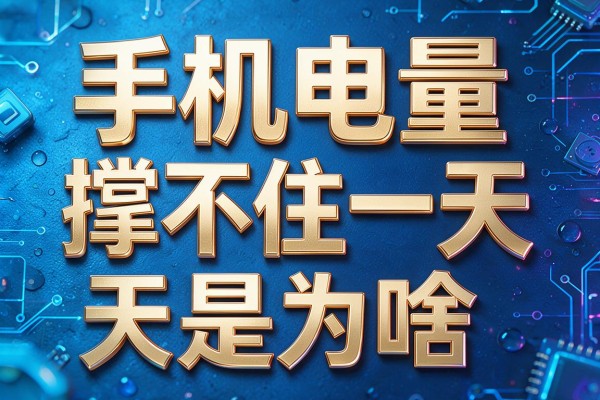 手机电量撑不住一天是为啥