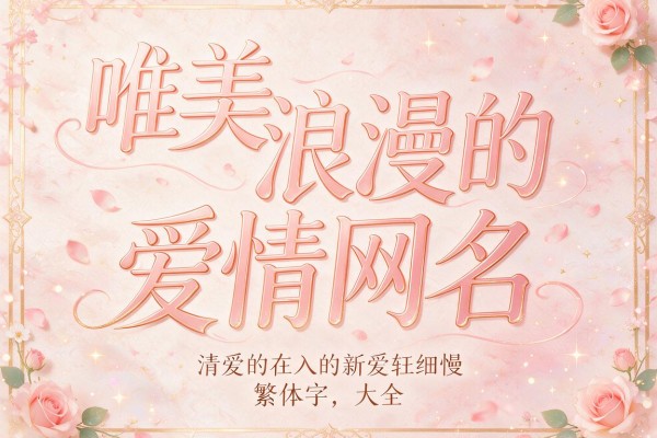 唯美浪漫的爱情网名繁体字大全
