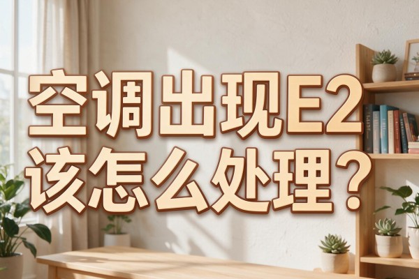 空调出现E2该怎么处理?