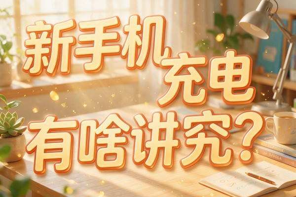 新手机充电有啥讲究？