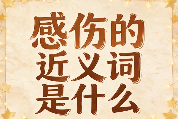 感伤的近义词是什么,感伤的近义词有哪些