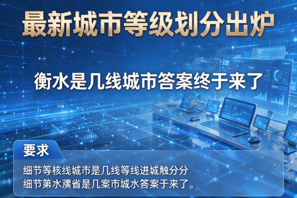 最新城市等级划分出炉 衡水是几线城市答案终于来了