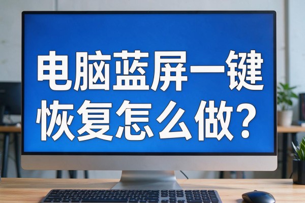 电脑蓝屏一键恢复怎么做?