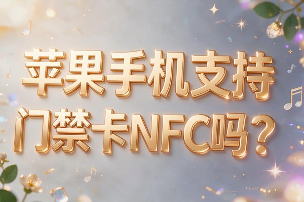 苹果手机支持门禁卡NFC吗?