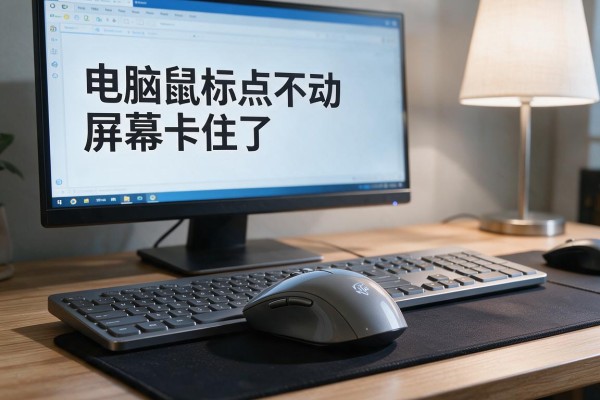 电脑鼠标点不动屏幕卡住了怎么办