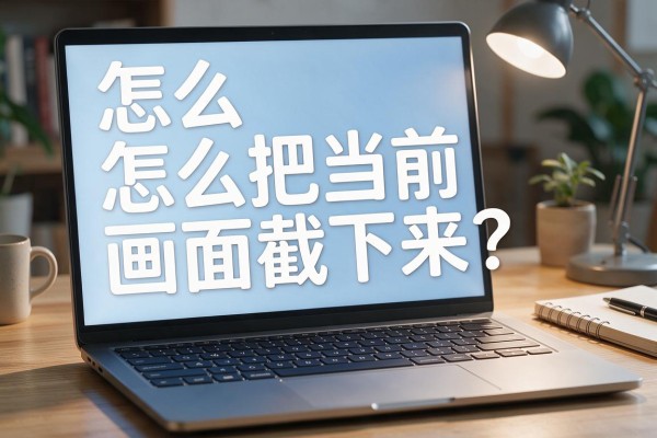 笔记本怎么把当前画面截下来?