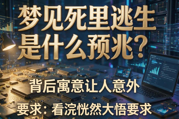 梦见死里逃生是什么预兆?背后寓意让人意外,看完恍然大悟