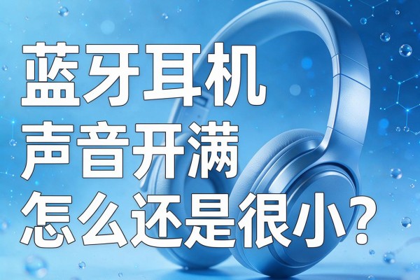 蓝牙耳机声音开满怎么还是很小?