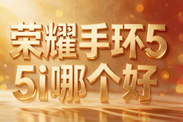荣耀手环5和5i哪个好?